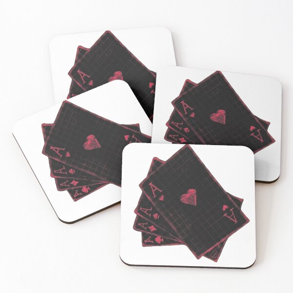 Item preview, Dark Aesthetic Black and Red Casino Cards designed and sold by Munib302.
