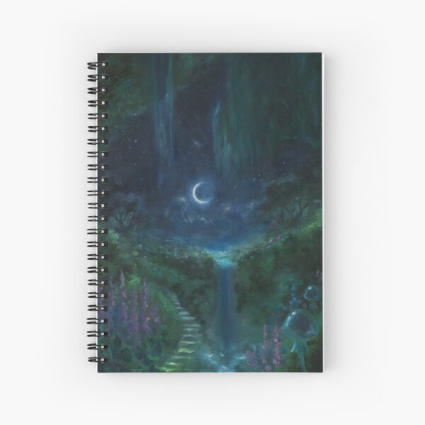 Moonlit Lullaby Spiral Notebook