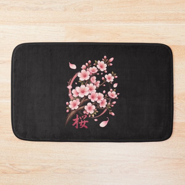 Item preview, Falling Sakura Cherry Blossom Aesthetic Floral Japanese Spring Nature Art | Best Gift designed and sold by luisbejerano.
