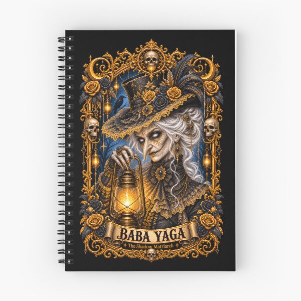 Item preview, Baba Yaga Gothic Witch Portrait designed and sold by EBON DIVINITY.