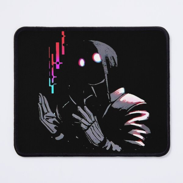 Item preview, Dark Sci-Fi Cyborg with Glowing Neon Eyes designed and sold by Munib302.