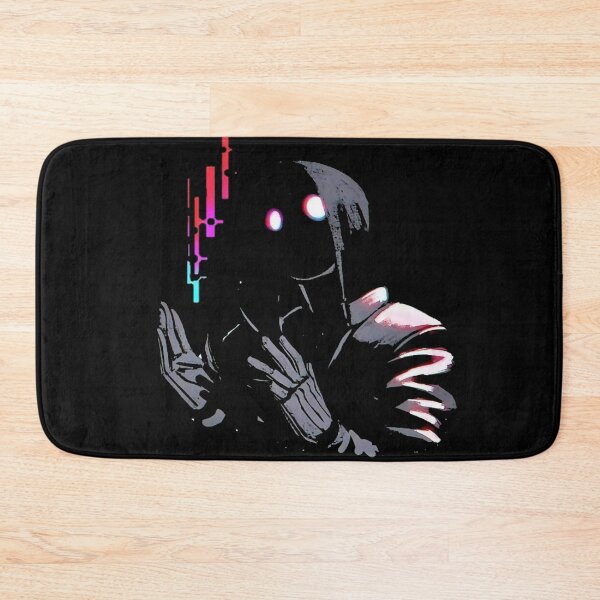 Item preview, Dark Sci-Fi Cyborg with Glowing Neon Eyes designed and sold by Munib302.