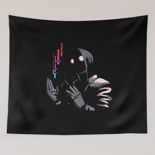 Item preview, Dark Sci-Fi Cyborg with Glowing Neon Eyes designed and sold by Munib302.