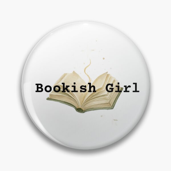 Item preview, Bookish Girl Book Lover Bookworm BookTok Reading Aesthetic Sticker designed and sold by By The Moon.