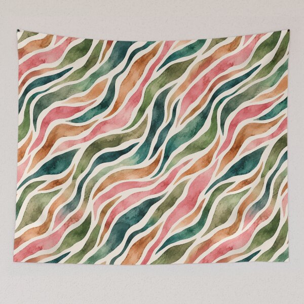 Artikelvorschau, Watercolor Zebra Stripe entworfen und verkauft von Side Quest Co..