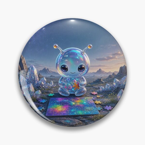 Item preview, The Rainbow Jigsaw Puzzle in Crystal Valley  designed and sold by Breezes-of-Ida.