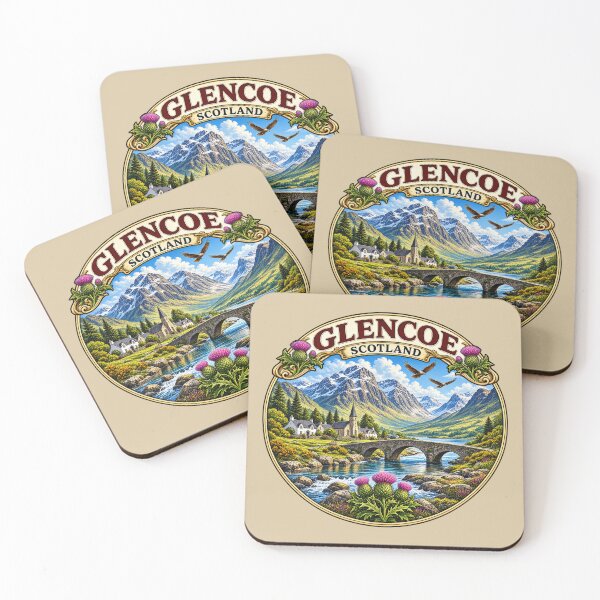Item preview, Glencoe, Scotland - Highland Valley designed and sold by Myra365Art.