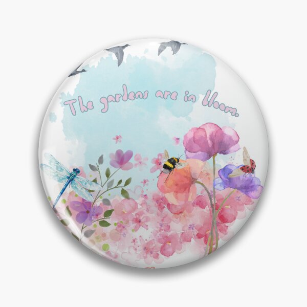 Item preview, The gardens are in bloom designed and sold by re2m.