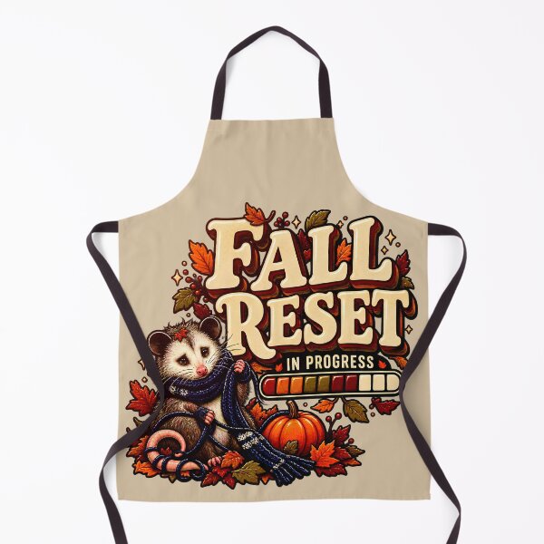Item preview, Cute Opossum Fall Reset Progress designed and sold by TrinovaCreates.