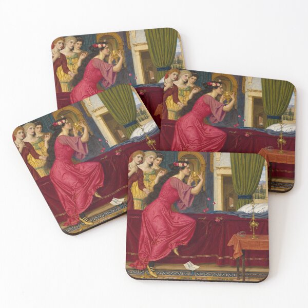 Item preview, Vintage Wall Art Sigismonda by Joseph Edward Southall Art Nouveau designed and sold by RickE.
