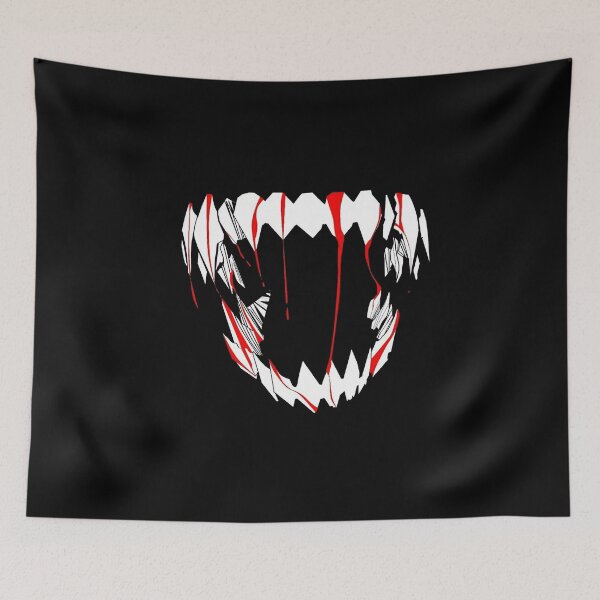 Item preview, Bloody Monster Teeth Roar Graphic Streetwear designed and sold by Munib302.