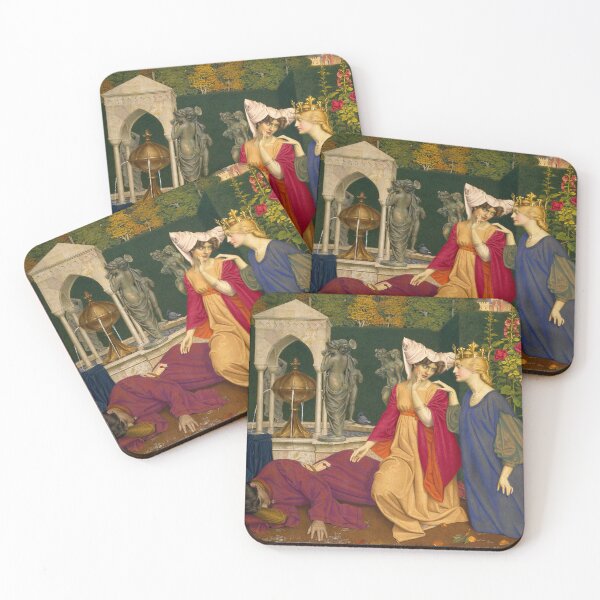 Item preview, Pre Raphaelite Wall Art Changing of the Letter by Joseph Edward Southall designed and sold by RickE.