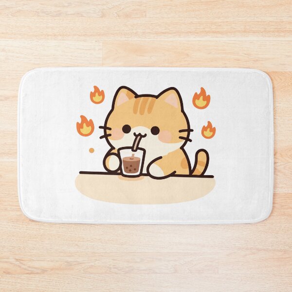 Item preview, Boba Cat designed and sold by Catloud.