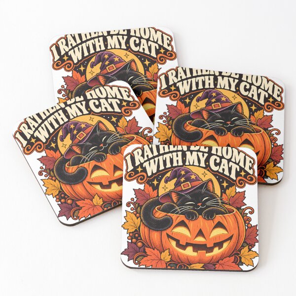 Item preview, Cat in Pumpkin - Vintage Retro designed and sold by Feral Feline.