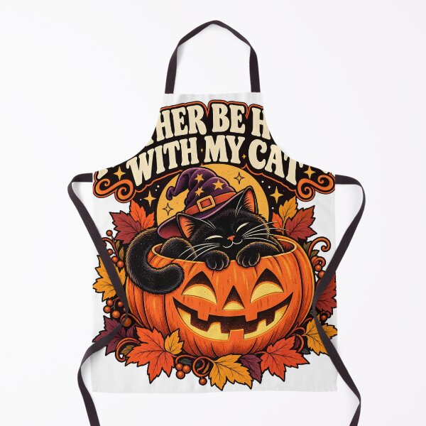 Item preview, Cat in Pumpkin - Vintage Retro designed and sold by Feral Feline.
