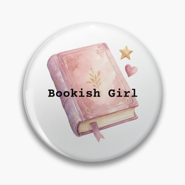 Item preview, Bookish Girl Book Lover Bookworm BookTok Reading Aesthetic Sticker designed and sold by By The Moon.