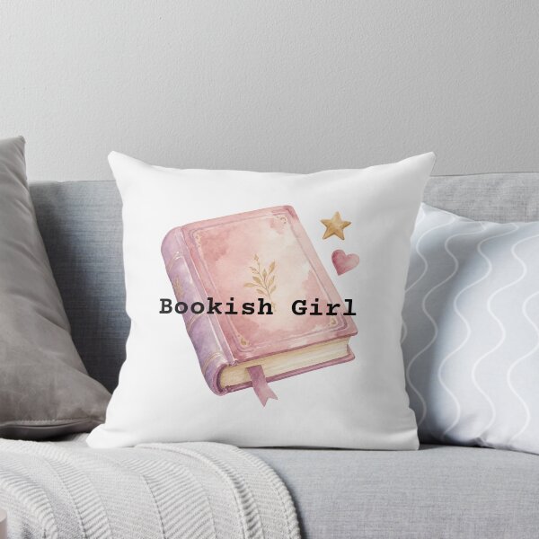 Item preview, Bookish Girl Book Lover Bookworm BookTok Reading Aesthetic Sticker designed and sold by By The Moon.