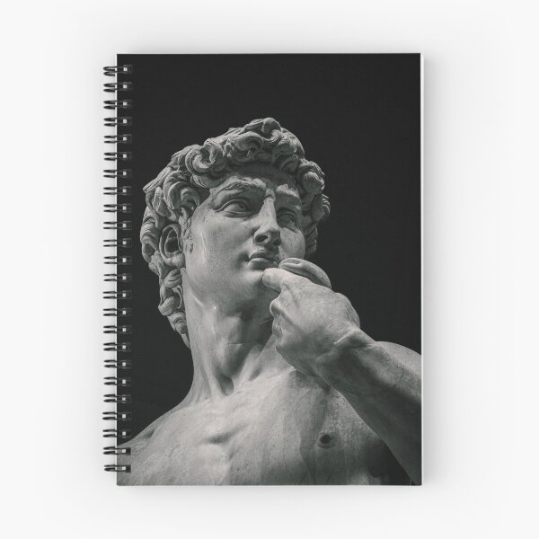 Item preview, David – Black and White Classical Sculpture designed and sold by cortmcnamaraart.