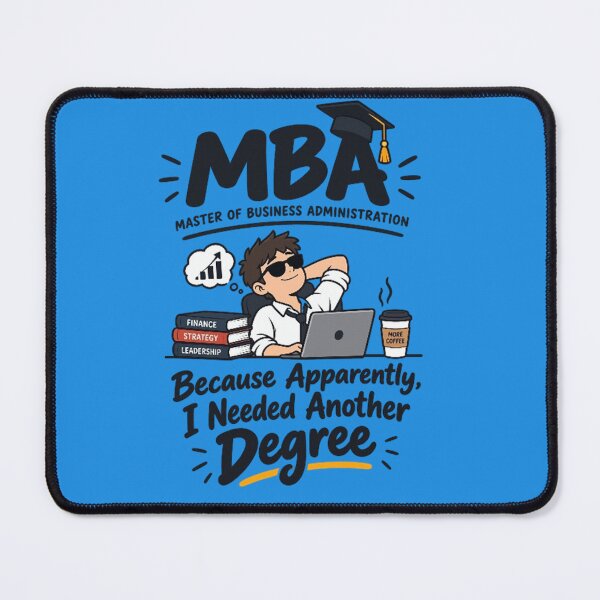 Item preview, MBA Master of Business Administration Funny Student Gift designed and sold by 19Beauty.