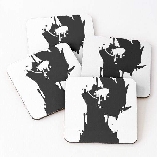 Item preview, Minimalist White Dripping Paint Abstract Art  designed and sold by Munib302.