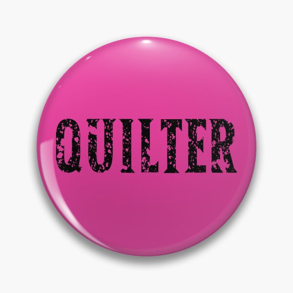 Item preview,  Distressed Quilter Typography Design Black designed and sold by DT creations.