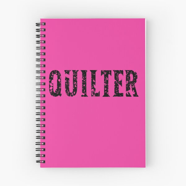 Item preview,  Distressed Quilter Typography Design Black designed and sold by DT creations.