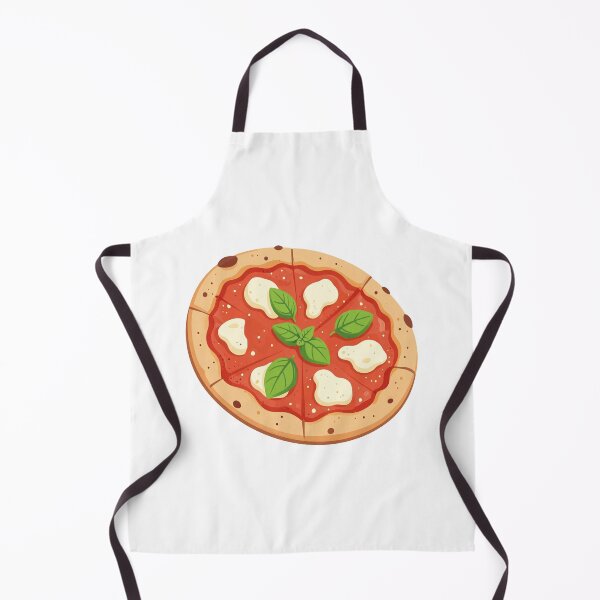Item preview, Delicious classic Italian margherita pizza illustration designed and sold by WildArtIT.