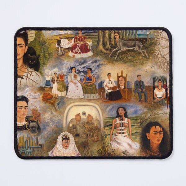 Item preview, Frida Kahlo Collection: Collected Paintings Collage designed and sold by Mr Mustard Prints.