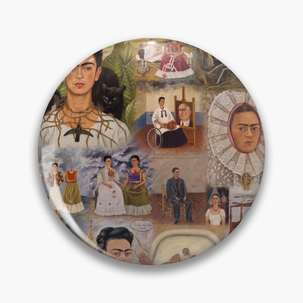 Item preview, Frida Kahlo Collection: Collected Paintings Collage designed and sold by Mr Mustard Prints.