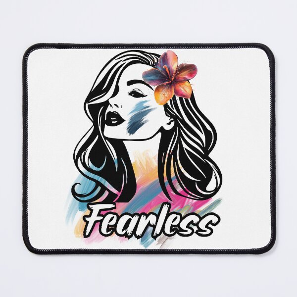 Item preview, Fearless - motivational quote designed and sold by She - artist creations .
