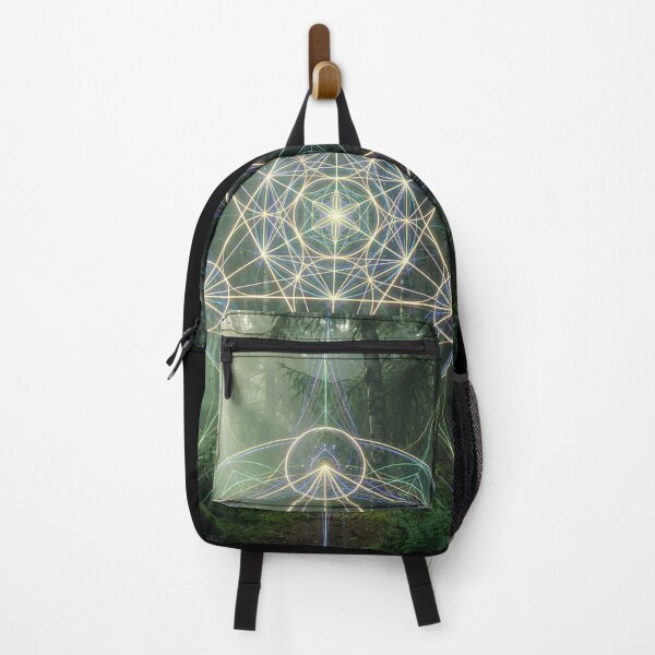 Item preview, Glowing Golden Metatron's Cube Forest Path | Monkeybusiness designed and sold by monkeybusiness.pt.
