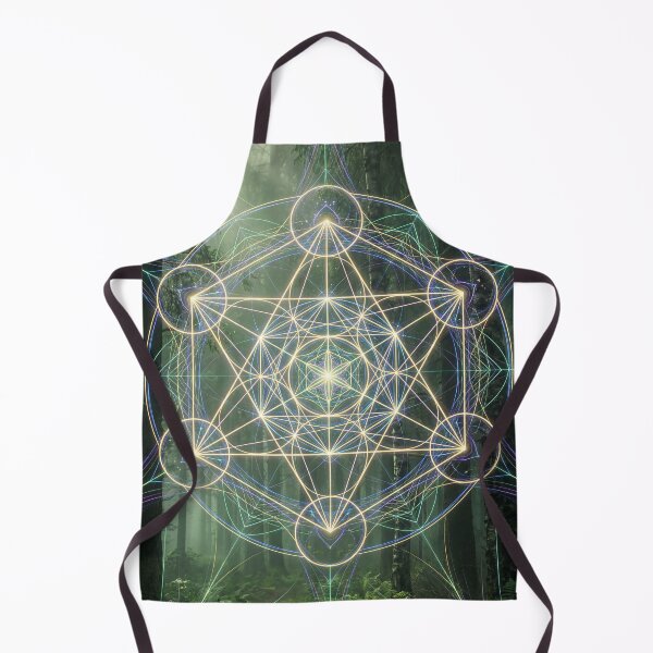 Item preview, Glowing Golden Metatron's Cube Forest Path | Monkeybusiness designed and sold by monkeybusiness.pt.