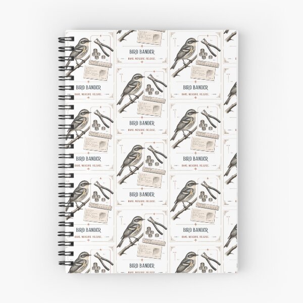 Item preview, Bird Bander Vintage Field Guide designed and sold by ArtisShops.