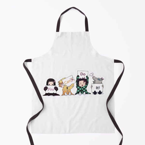 Item preview, Chibi Demon Slayer Squad You Can Do It Motivational Anime Art designed and sold by BlackSyeth.