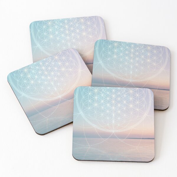 Item preview, Glowing Flower of Life Ocean Horizon Reflection | Monkeybusiness designed and sold by monkeybusiness.pt.