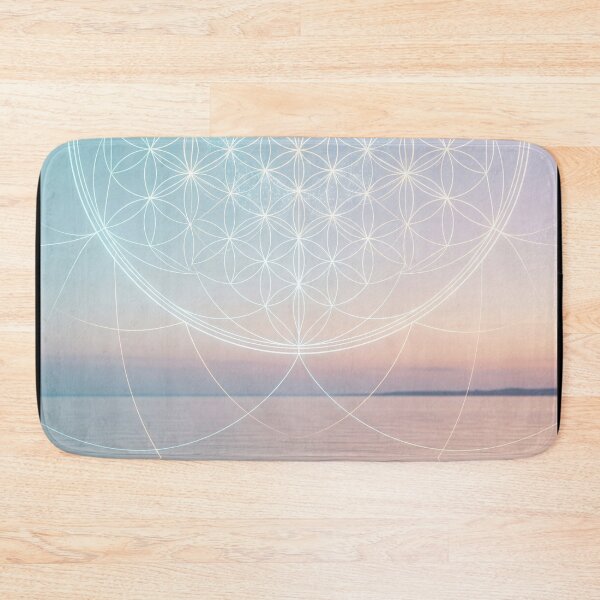 Item preview, Glowing Flower of Life Ocean Horizon Reflection | Monkeybusiness designed and sold by monkeybusiness.pt.