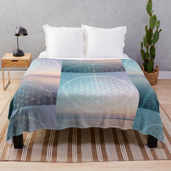 Item preview, Glowing Flower of Life Ocean Horizon Reflection | Monkeybusiness designed and sold by monkeybusiness.pt.