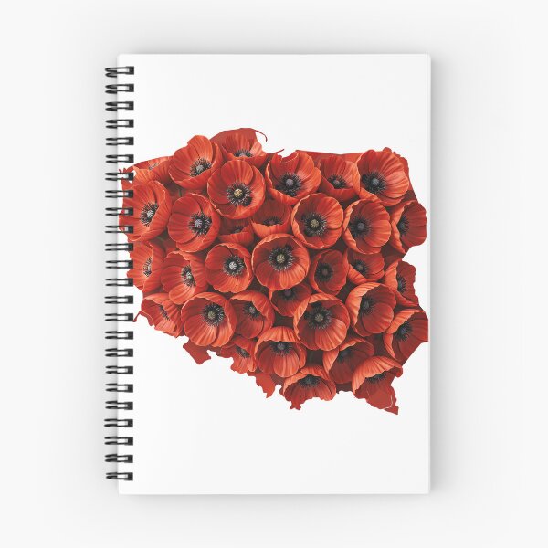 Item preview, Poland Poppy Map designed and sold by jkrphoto.