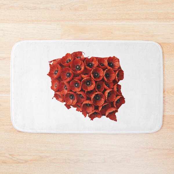Item preview, Poland Poppy Map designed and sold by jkrphoto.