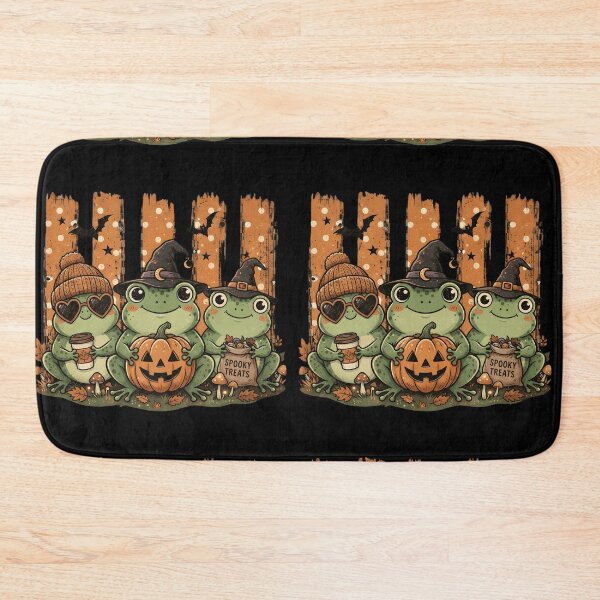 Item preview, Cute Halloween Frog Witches Retro Art designed and sold by Basma Designs | Retro, Kawaii Shirts & Stickers.