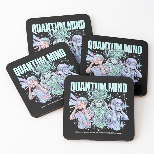 Item preview, Quantum Mind Conquer The Noise - Cyberpunk Anime designed and sold by rich-moda.