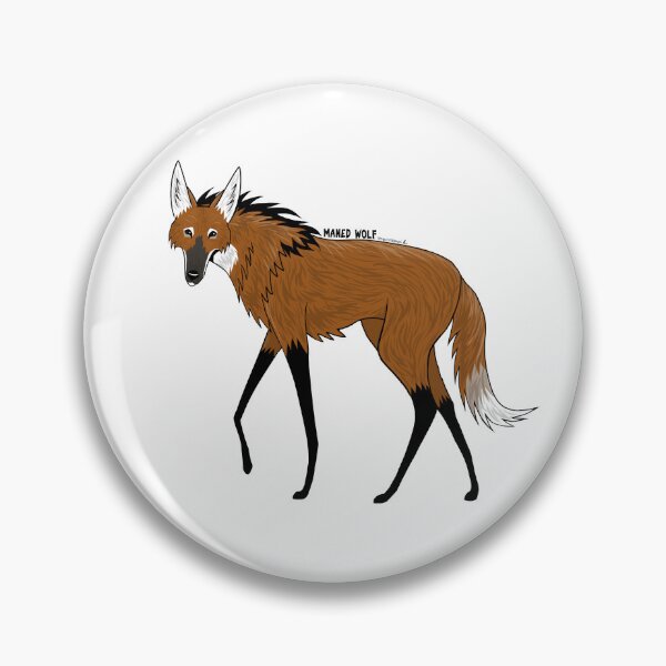 Item preview, maned wolf  designed and sold by LORDWOLFOFTHEWOODS-WORKS.