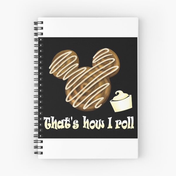 Item preview, Mickey Cinnamon Roll That's how I roll designed and sold by PrissDodrill-86.