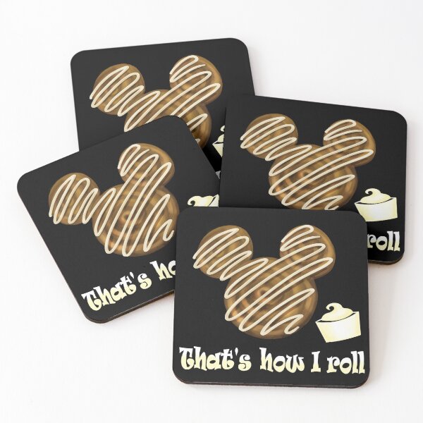 Item preview, Mickey Cinnamon Roll That's how I roll designed and sold by PrissDodrill-86.