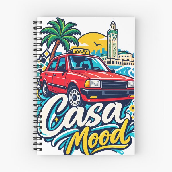 Item preview, Casa Mood – Casablanca Red Taxi designed and sold by Darija Pop.