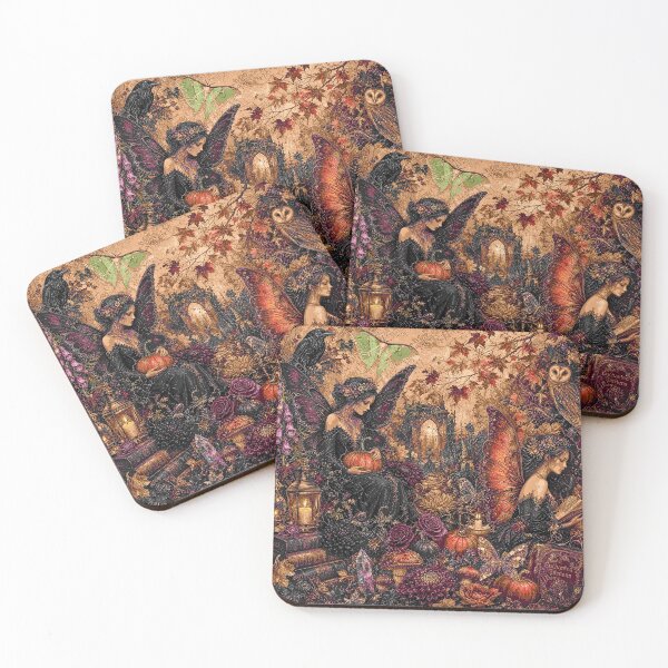 Item preview, Gothic Autumn Fairy Garden Enchantment designed and sold by Storybook Botanica.