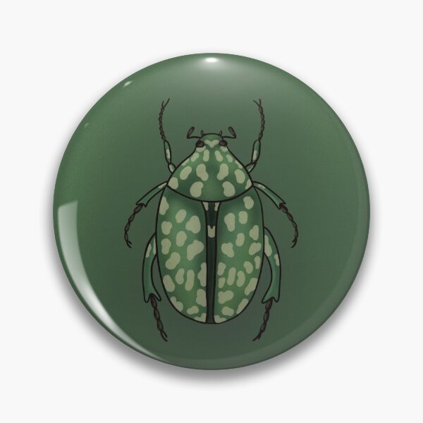 Item preview, Protaetia alboguttata green beetle designed and sold by Strataes.