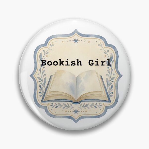 Item preview, Bookish Girl Book Lover Bookworm BookTok Reading Aesthetic Sticker designed and sold by By The Moon.