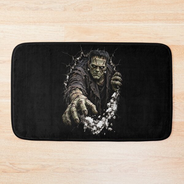 Item preview, Stitched Monster Breaking Through Wall – Gothic Horror Creature Halloween Art designed and sold by Kruti Collection.