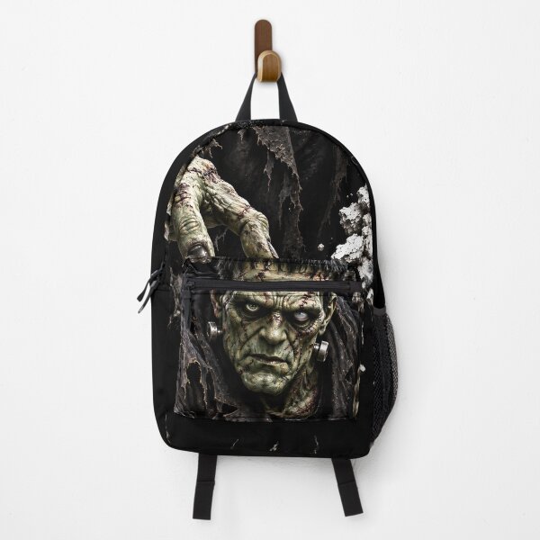Item preview, Stitched Monster Breaking Through Wall – Gothic Horror Creature Halloween Art designed and sold by Kruti Collection.